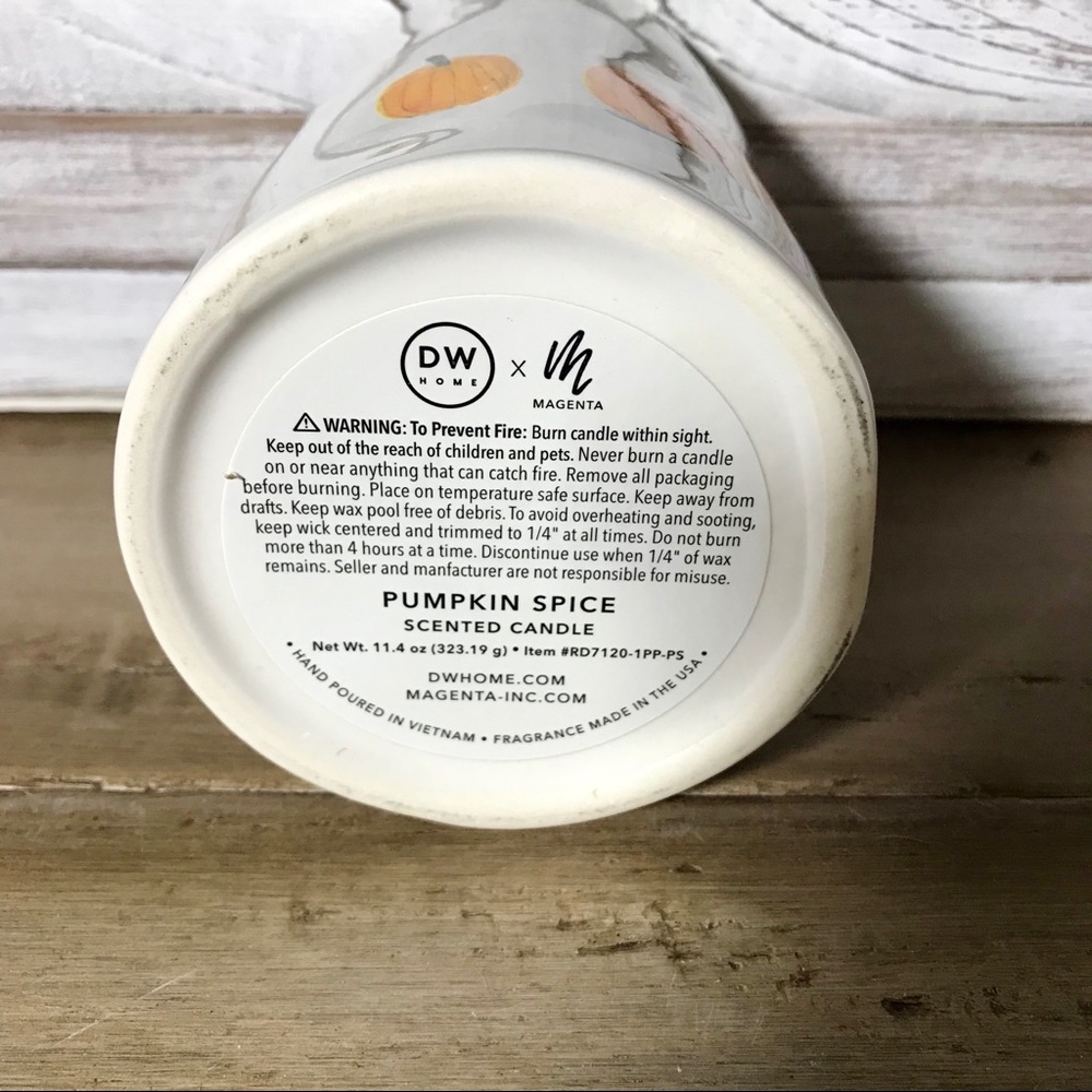 Rae Dunn Pumpkin Candle - Picture 6 of 6